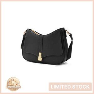 Vintage Retro Vegan Leather Crescent Shoulder Bag Chic Crossbody Tote